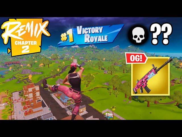 Fortnite Chapter 2 Remix | High Kill Solo Ranked OG Gameplay (Keyboard & Mouse)