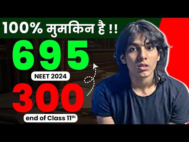 Pratyaksh - 695/720 in NEET 2024 + Bodybuilder + Guitarist + Vocalist - 100% मुमकिन है!!!