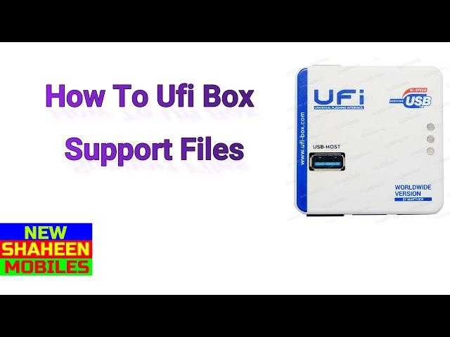 How To Ufi Box Support Files