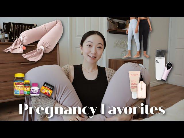 PREGNANCY FAVORITES | 真实在用的孕期好物｜孕妇枕｜维他命｜肚皮油｜孕期护肤｜