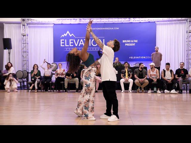 Kakah & Ayane - 2nd Place Advanced Jack & Jill - Elevation Zouk Festival 2023