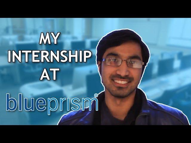 How I Got My Blueprism Student Internship! Aerospace Student Tips and Tricks!