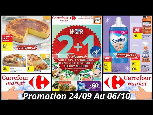 Nouveau Catalogue Carrefour Market De Cette Semaine Les Promotions  Bons Plans Du 24/09/24 En France