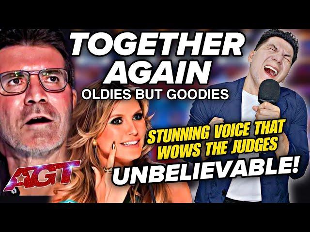 Amazing Voice That Wows The Judges | TOGETHER AGAIN Oldies But Goodies AGT VIRAL SPOOF