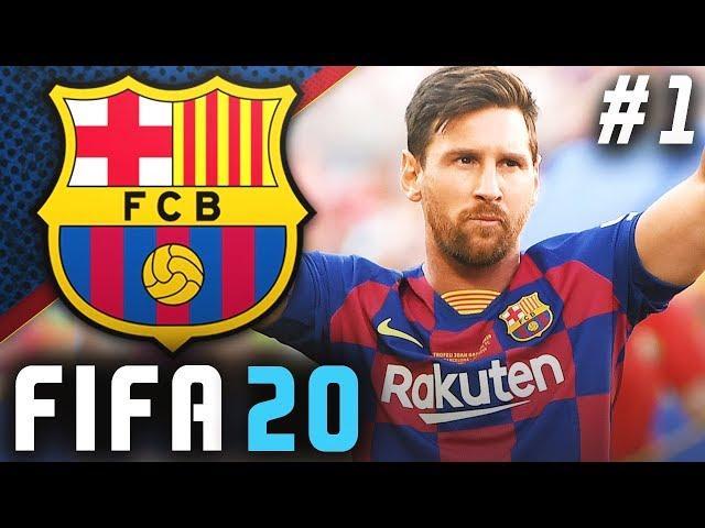 FIFA 20 Barcelona Career Mode EP1 - Our Journey Begins!! New Signings!!