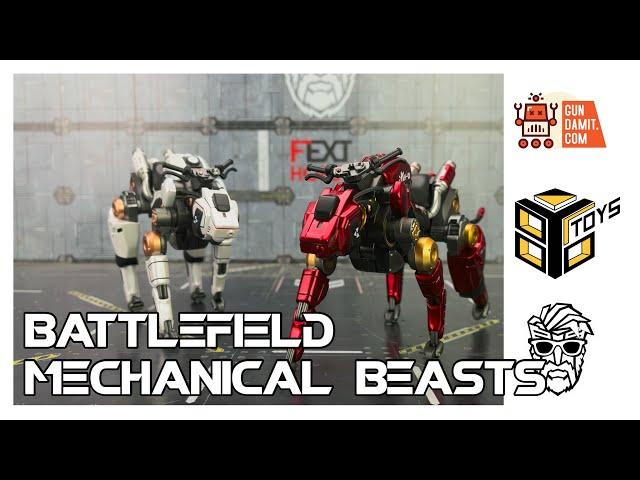 86 Toys KH-01A and KH-01B Battlefield Mechanical Beast Review