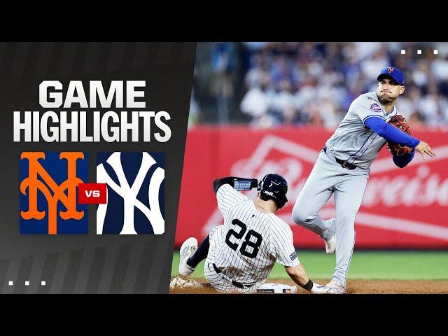 Mets vs. Yankees Game Highlights (7/24/24) | MLB Highlights