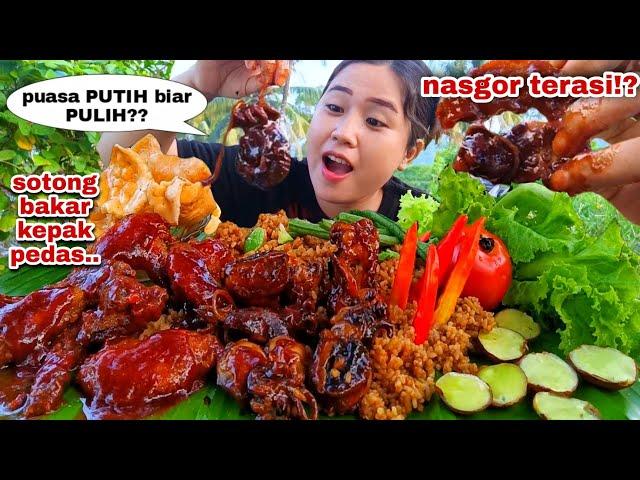 EAT FRIED RICE, GRILLED CUTTLE, SPICY CHICKEN WINGS, LALAPAN, OLD JENGKOL, RAW CHILDREN, NUTS