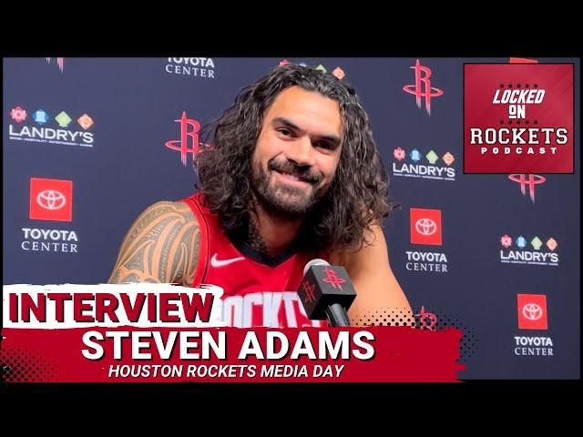 Steven Adams | Houston Rockets Media Day | 2024-2025 NBA Season