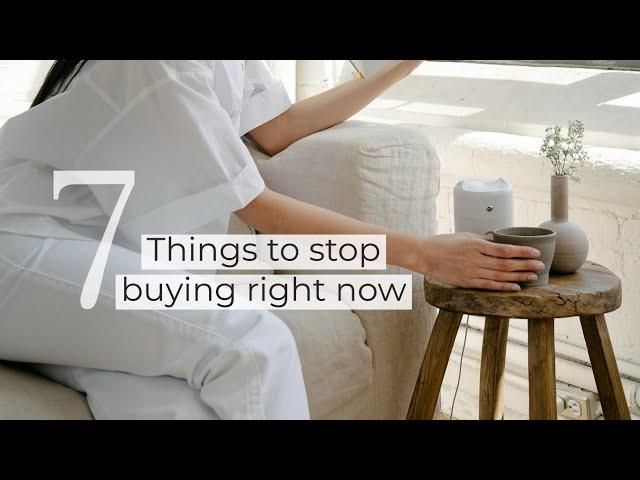 7 Items To Stop Buying To Save Money