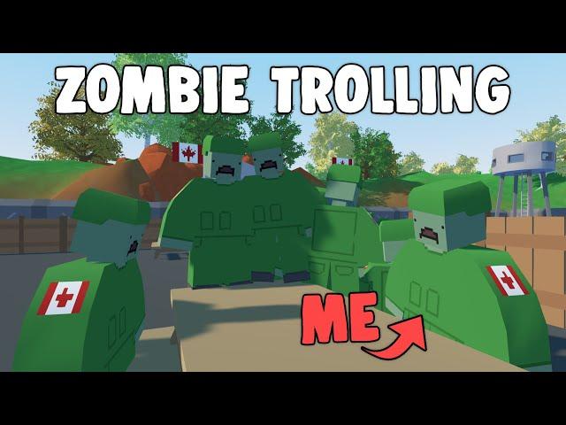 ZOMBIE DISGUISE TROLLING on MY SERVER! - Unturned