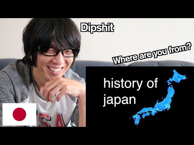 Japanese Reacts To "History of Japan"