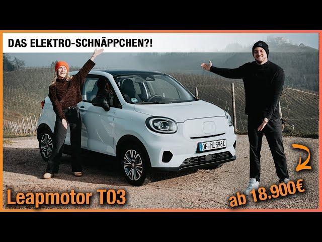 Leapmotor T03 im Test (2025) DAS Elektro-Schnäppchen ab 18.900€?! Fahrbericht | Review | Leap T 03