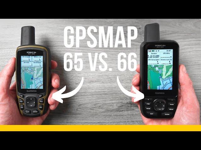 Garmin GPSMAP 65s vs. 66s - Unterschiede und Praxistest (inkl. 66st, 66sr und 66i)