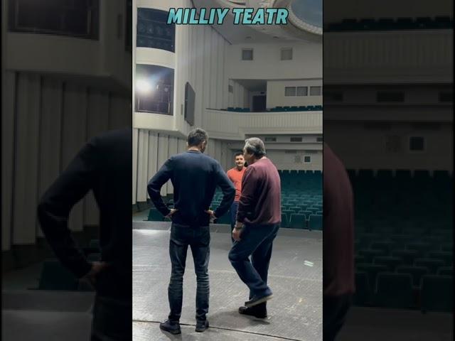 "Чўлпон" спектаклининг репетиция жараёни | MILLIY TEATR #milliyteatr #teatr #спектакль