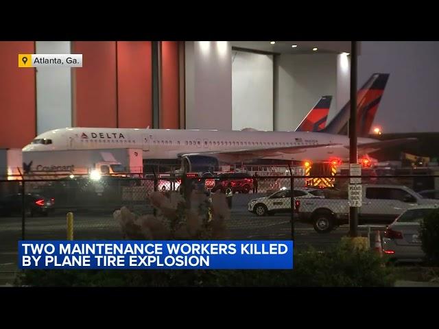 2 workers killed, 1 seriously hurt in accident at Delta Air Lines' Atlanta maintenance facility