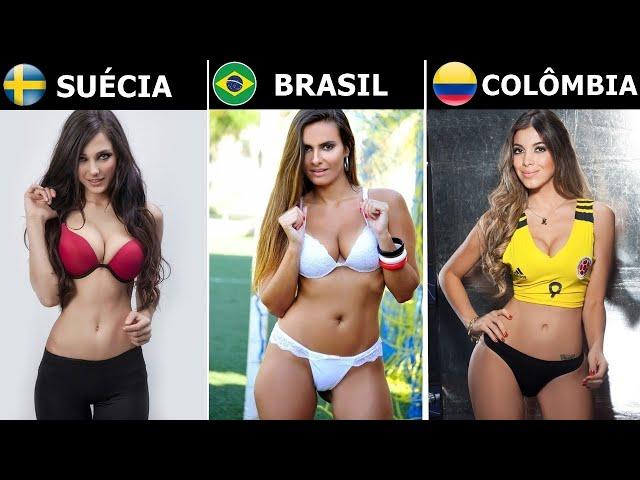 AS MULHERES MAIS GOSTOSAS DO MUNDO