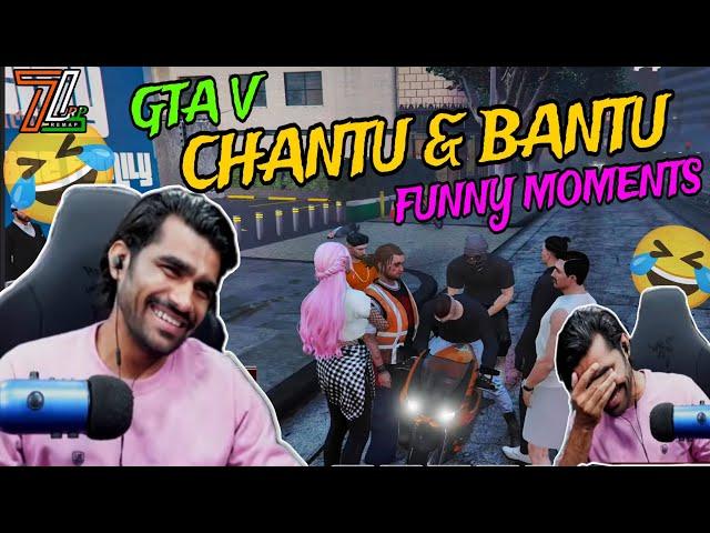 Shreeman Legend | GTA V TLRP | Chanti & Bantu funny moments #shreemanlegendlive