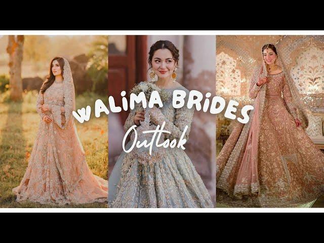 Latest Walima Dress Designs for Brides| Walima Brides outlook|New wedding dress design @Amber Stylo