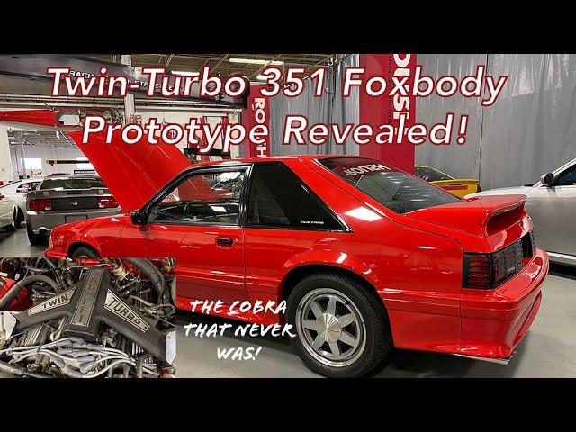 Roush Twin-Turbo 351 Foxbody Prototype - A Mustang Ford Should Have Built!