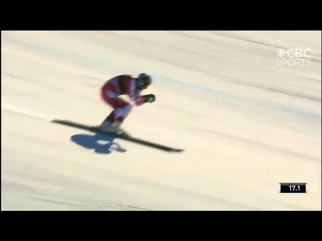 Downhill ski crash - Matthias Mayer, Val Gardena 2018