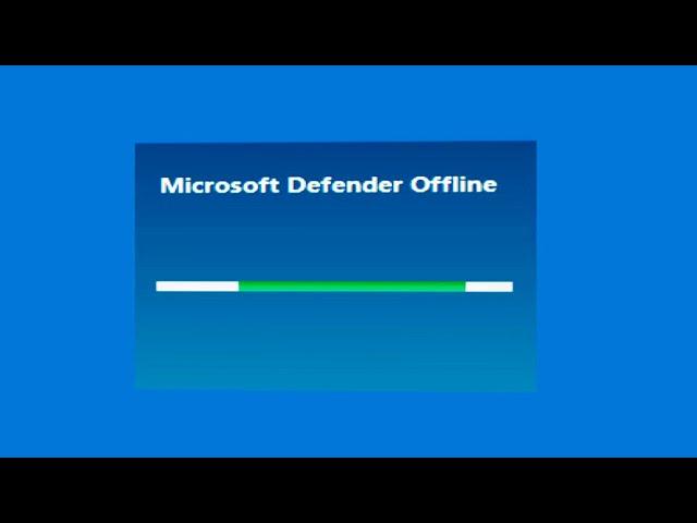 Как проверить автономным модулем Microsoft Defender в Windows 11