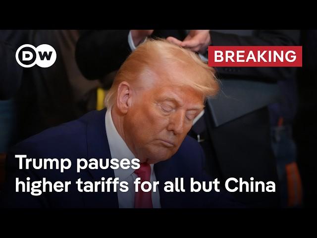 Trump tariffs flip-flop: Was this Trump's strategy all along? | DW News