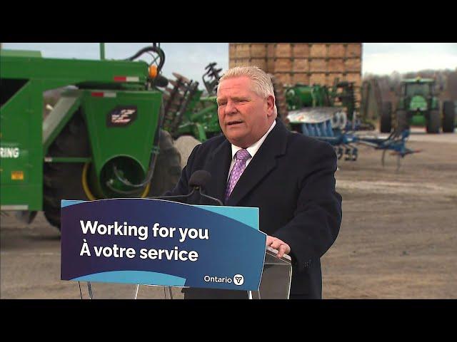 ‘We stand against the carbon tax’: Ontario Premier Doug Ford