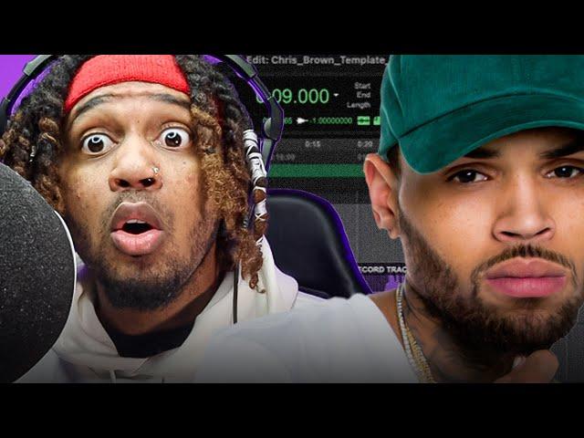 i recorded with the REAL CHRIS BROWN RECORDING TEMPLATE