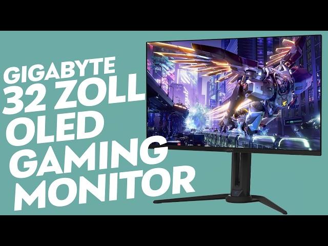 Der BESTE Gaming Monitor kostet über 1000 EUR | GIGABYTE AORUS FO32U2P