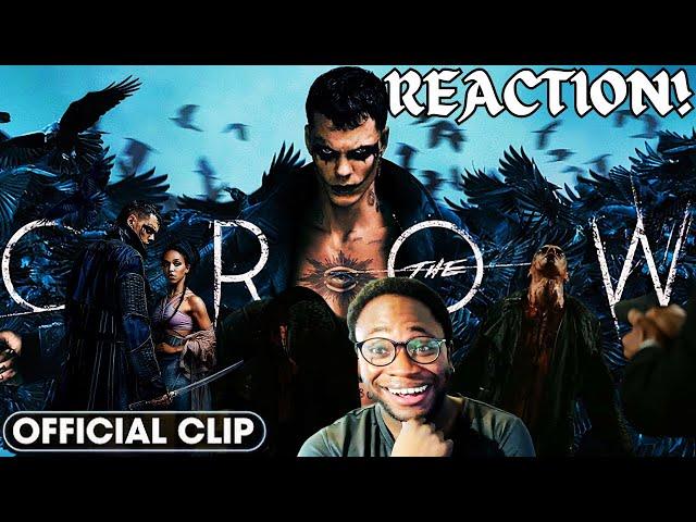 The Crow (2024) Official Clip ‘Opera House’ REACTION!! THIS CLIP WAS AWESOME!!