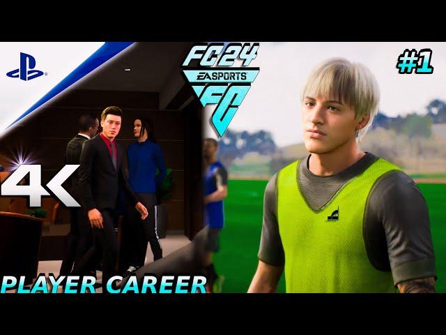 EA SPORTS FC 24 | NEW CLUB, NEW COUNTRY, NEW ERA - VICENTINI  | PLAYER CAREER MODE #1 | PS5™