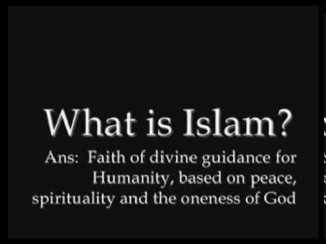 What is ISLAM? Explains in short Video