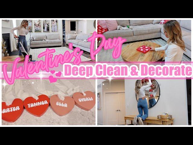 *NEW* DEEP CLEAN & DECORATE VALENTINE'S DAY 2025 AFFORDABLE DECOR & DIYS TIFFANI BEASTON HOMEMAKING