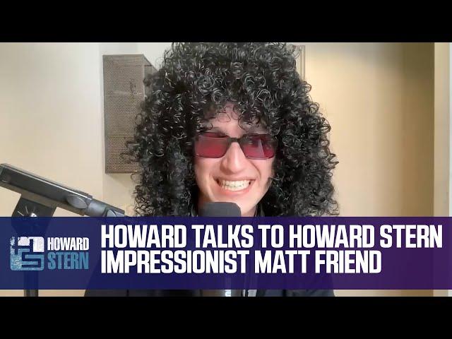 Howard Stern Plays “Fill in the Blank” With Howard Stern Impressionist Matt Friend
