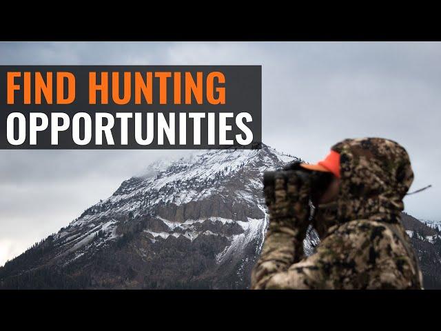 HOW TO FIND MORE HUNTING OPPORTUNITIES