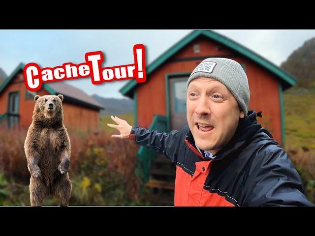 THIS GEOCACHE WAS GUARDED BY A BEAR?! (Cache Tour S3E2)
