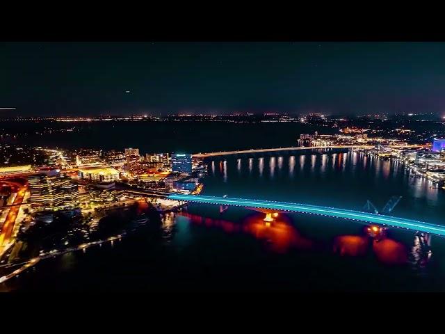 Views of the South Bank in Jacksonville Florida