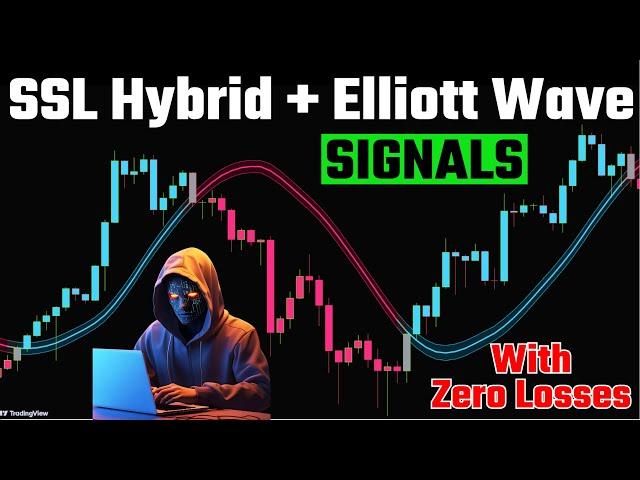 This TradingView Entry & Exit Indicator Combo! | SSL Hybrid + Elliott Wave Signals