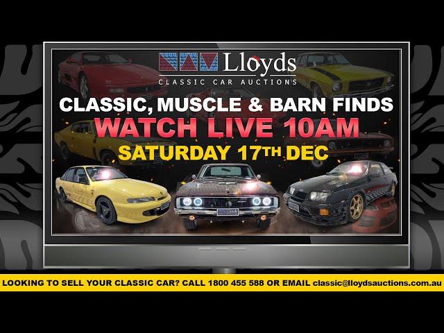 DECEMBER CLASSIC CAR AUCTION