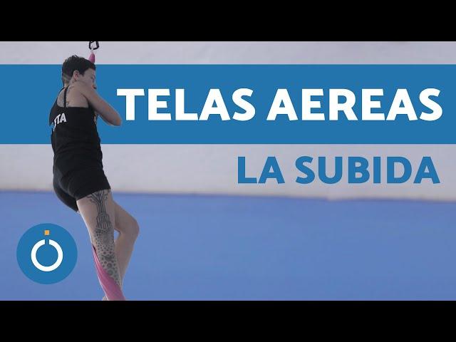 Como SUBIR TELAS acrobáticas - Telas acrobaticas para PRINCIPIANTES