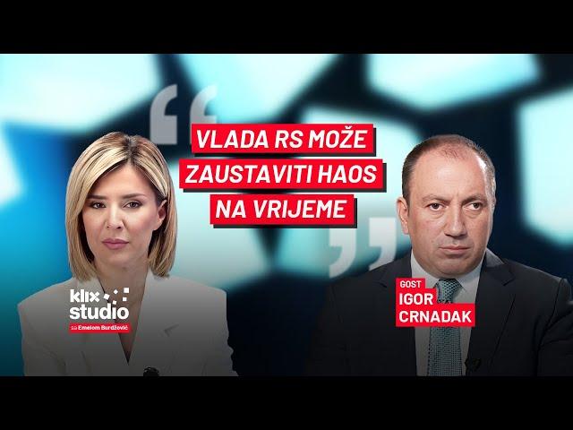 Igor Crnadak: Ovakvo usvajanje Ustava RS-a bio bi kraj Dejtona, građani Banje Luke su zabrinuti