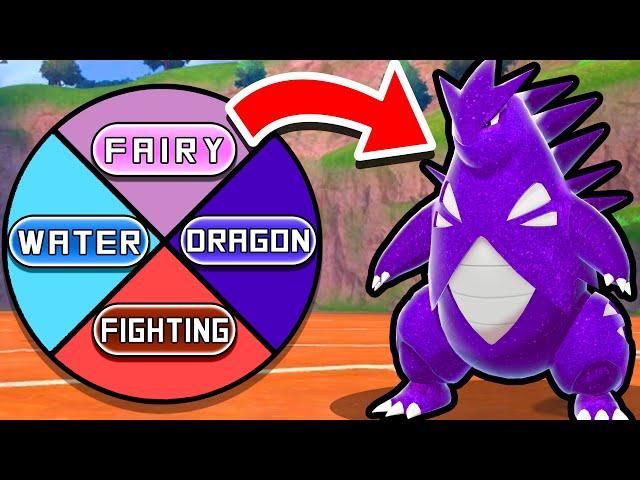 A Wheel Changes The Pokemon's Type, Then We Battle!