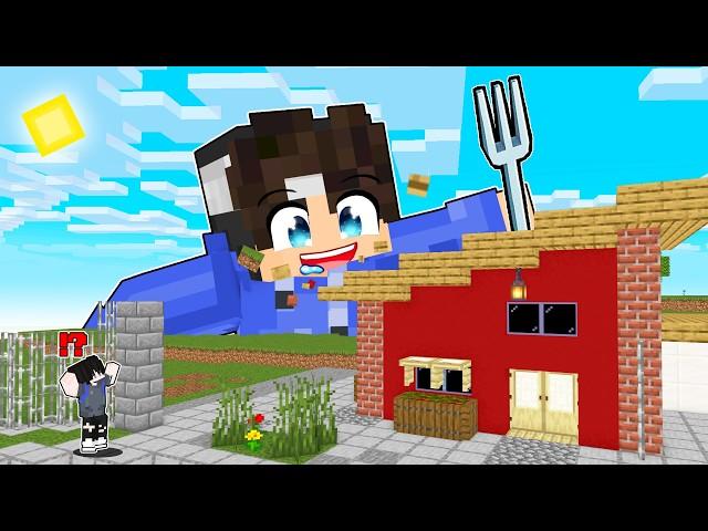 Minecraft but, you can EAT BLOCKS