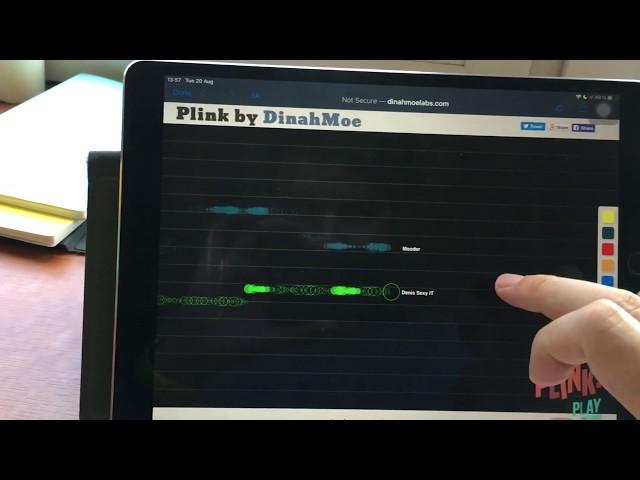 [Demo] Plink.in – musical experiment