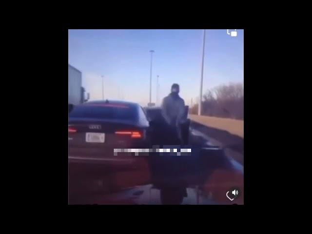 Chicago goons shoots mother and her son on highway crazy 