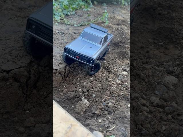 Mini Chevy c10 rc truck! #car #rc #offroad #rcoffroad #truck #rcadventure #shorts