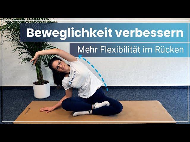 Beweglichkeit verbessern ️ Die 8 besten Dehnübungen für Deinen Rücken!