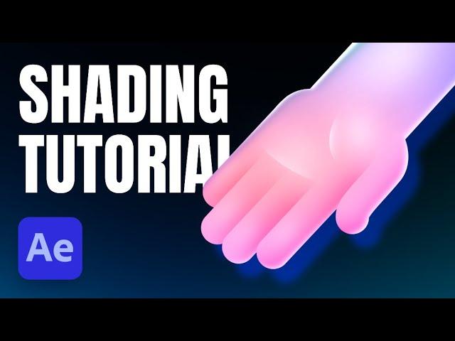 SHADING IN AFTER EFFECTS - Tutorial