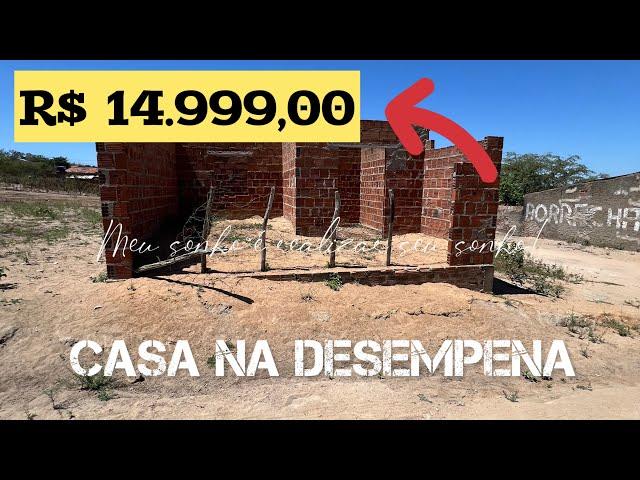 ️ Casa em ponto de desempena